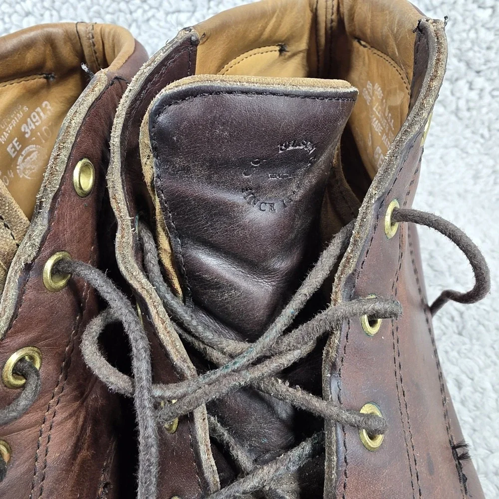 Filson Uplander Chukka Boots Brown Leather Men's 9 EE‎ Moc Toe 904 - Picture 8 of 16